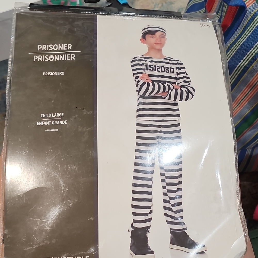 Prisoner Striped Kids Pajamas